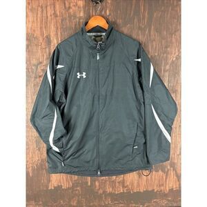 Under Armour UA Full Zip Performance Sideline Jacket Black Men’s Medium 2007 GUC